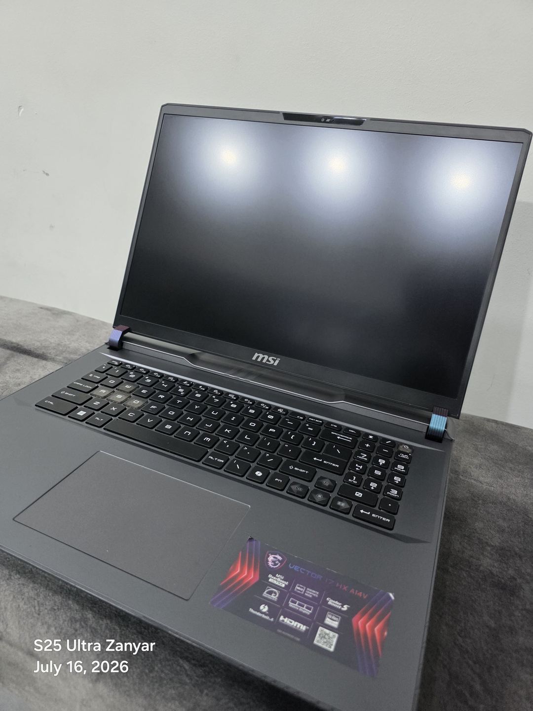 MSI Vector · I9 14900HX 2
