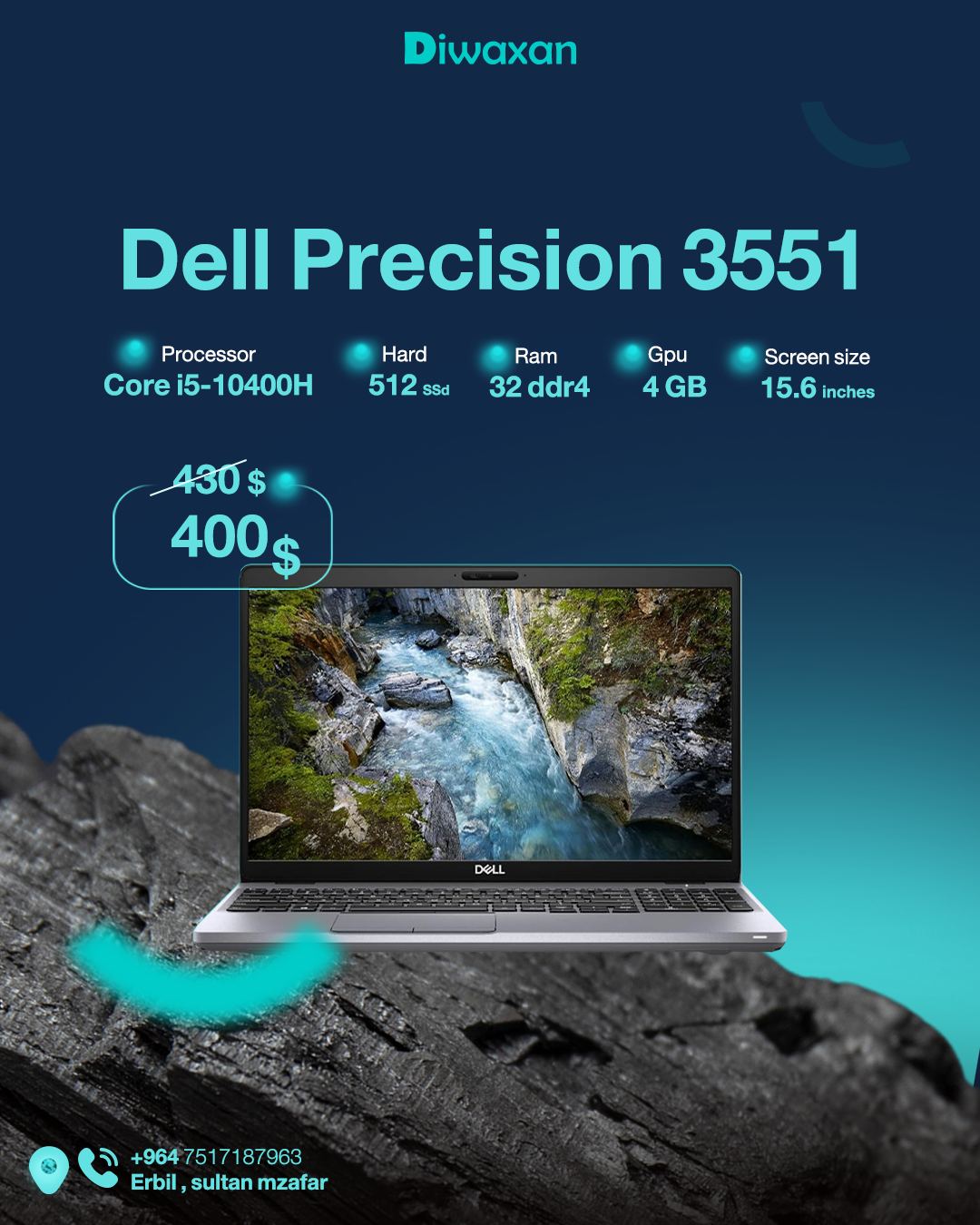 Dell Precision · Core i5 th 10 1