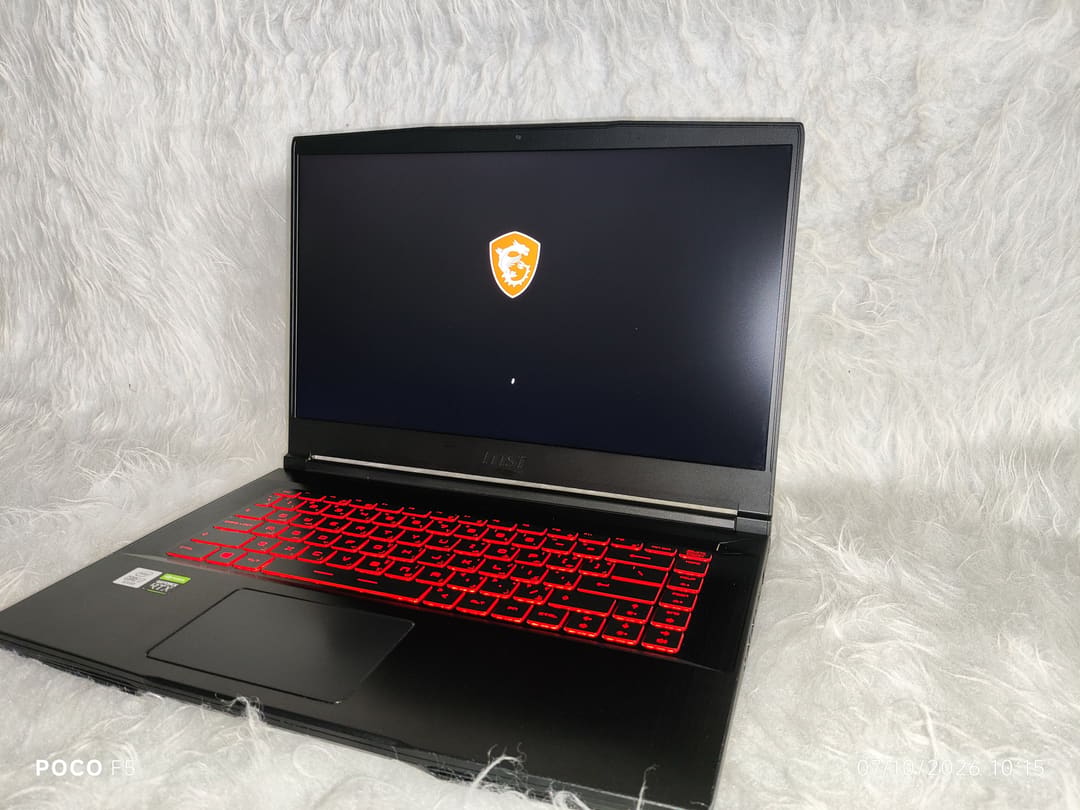 MSI Katana · i7 - 10750H (Upto 5.0Ghz) 4