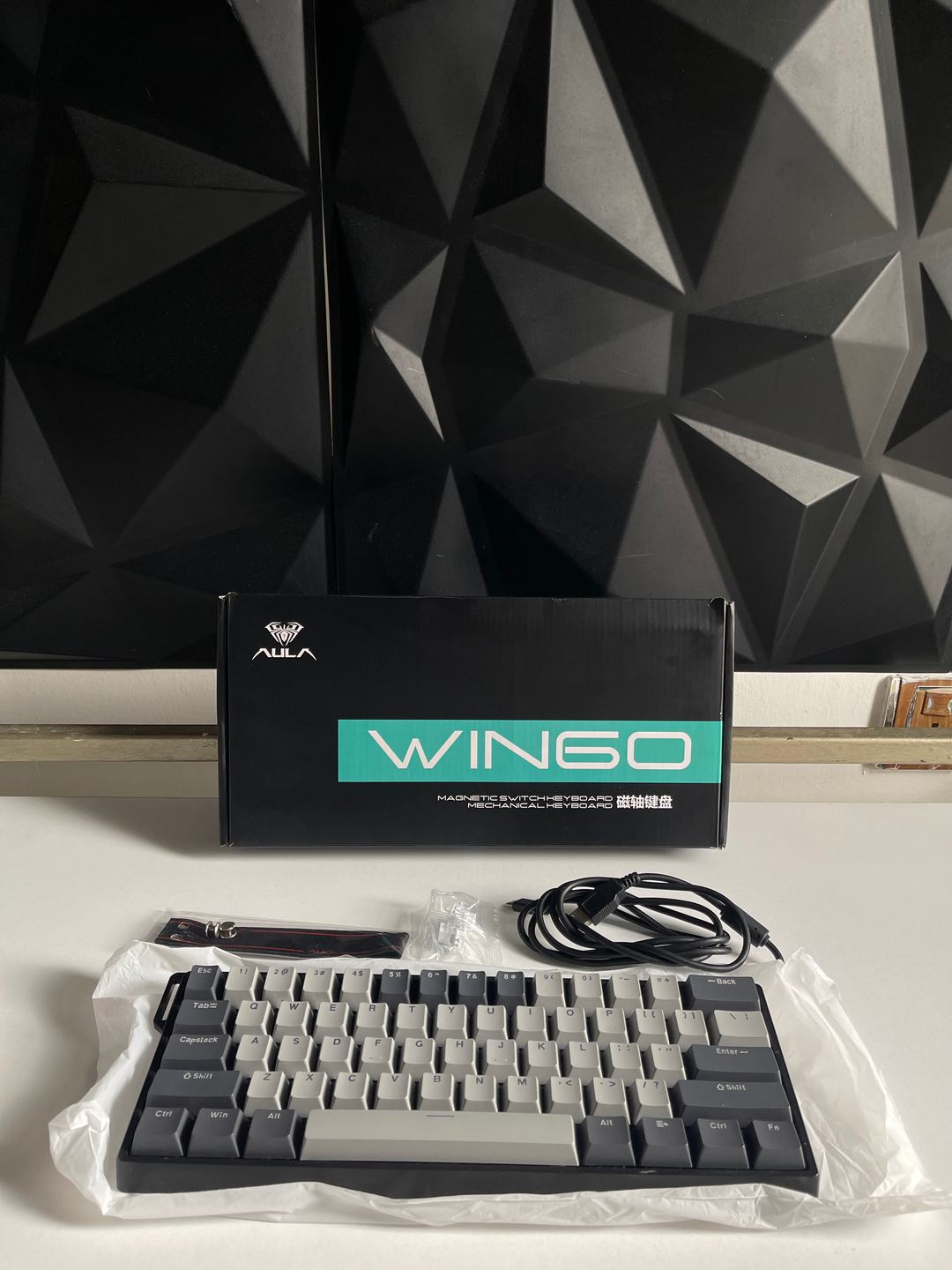 Keyboard: AULA WIN60 HE Pro Keyboard 1