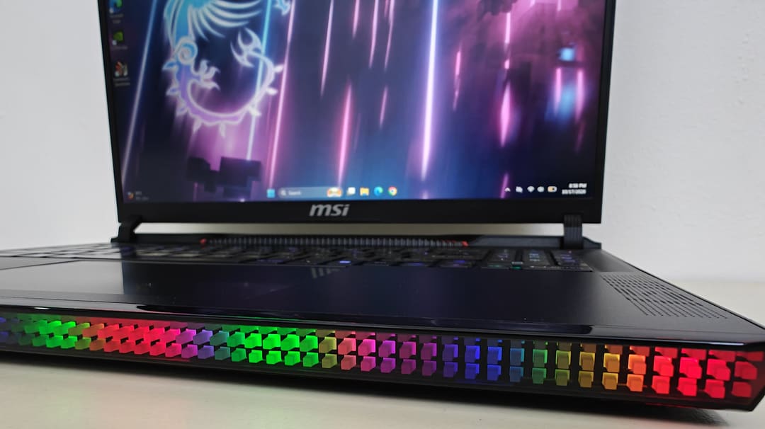 MSI Raider · CPU: Intel Core i9-14900HX 2
