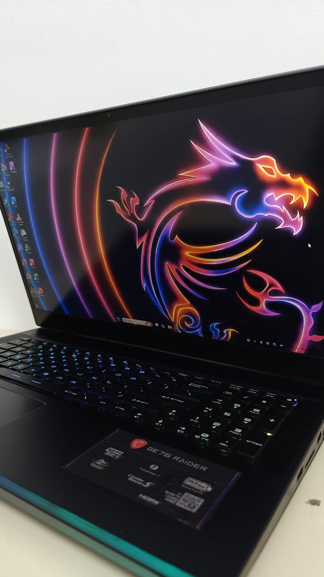 MSI Raider · Core i7 - 11800H 2