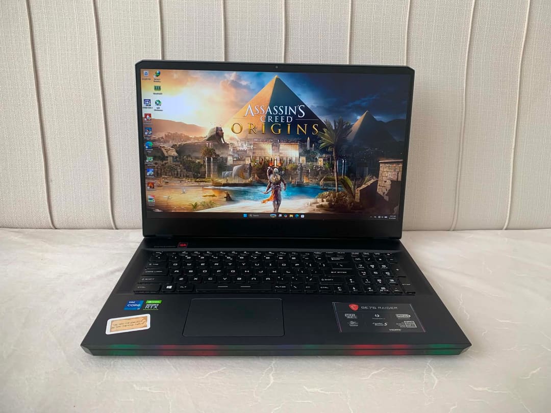 MSI MSI GE76 RAIDER · Core i7 - 11800H 5