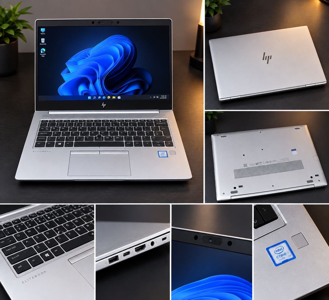 HP EliteBook · Core i7-8550U 8th Gen 1