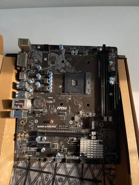 MSI B450M-A PRO MAX