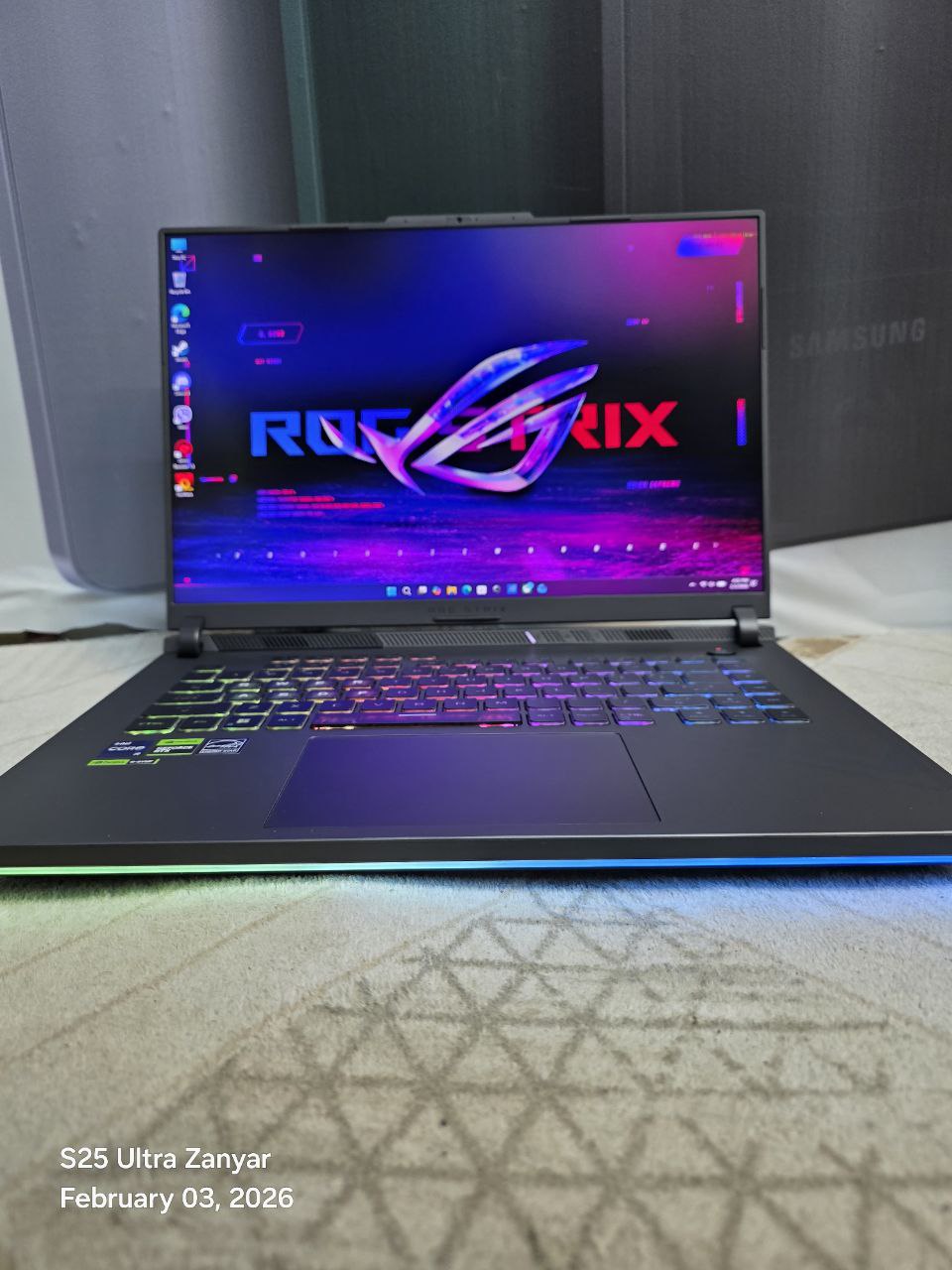 ئەسووس Asus ROG STRIX G16 · ١ تێرا · ١٦ گێگا 7