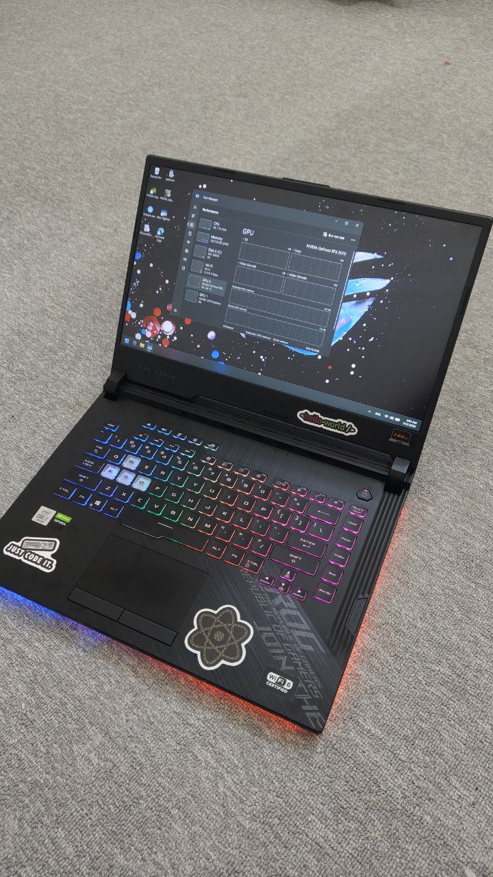 ئەسووس Asus ROG STRIX G15 · ٥١٢ گێگا · ١٦ گێگا 4
