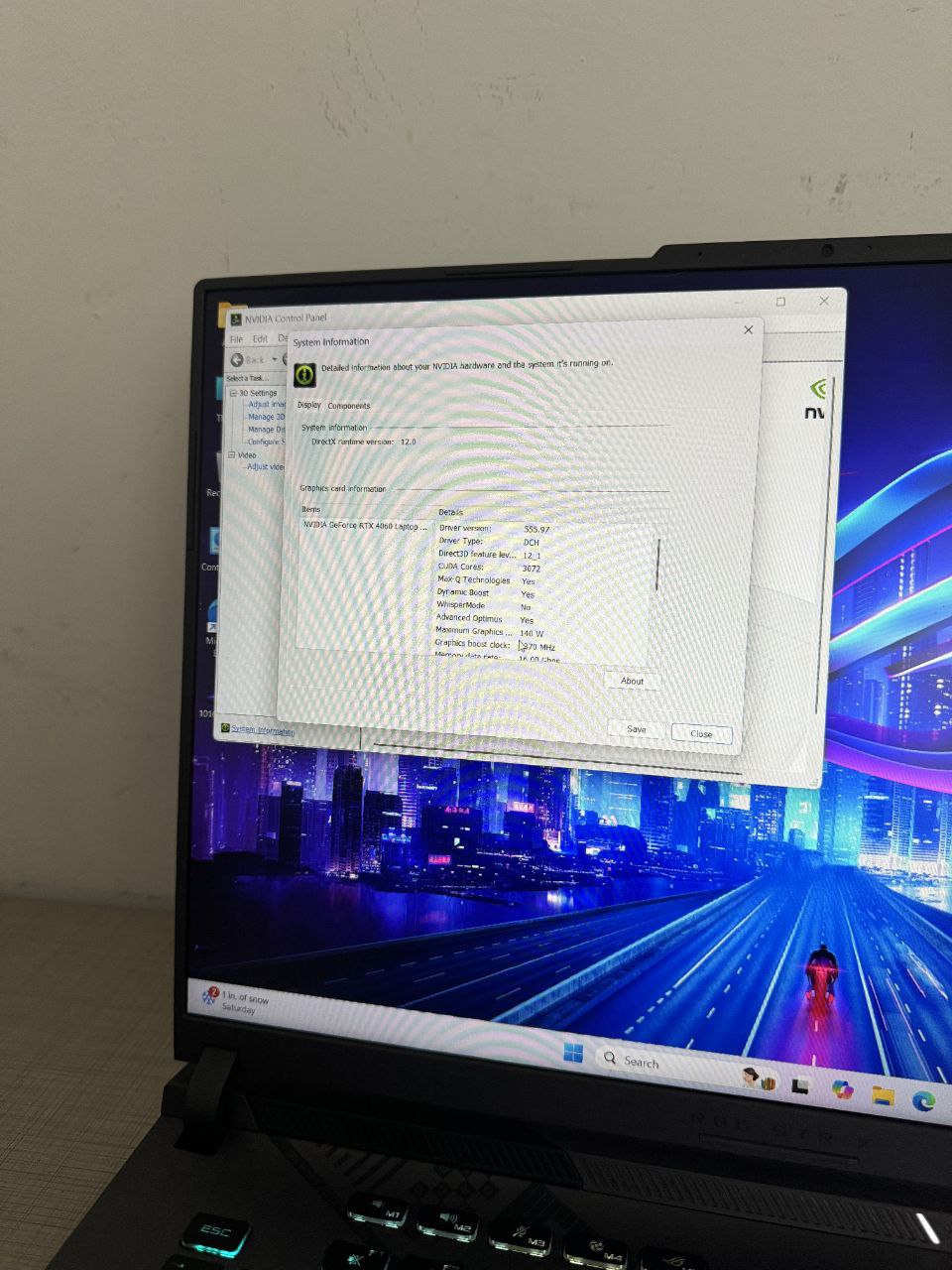 ئەسووس Asus ROG STRIX G16 · ١ تێرا · ١٦ گێگا 5