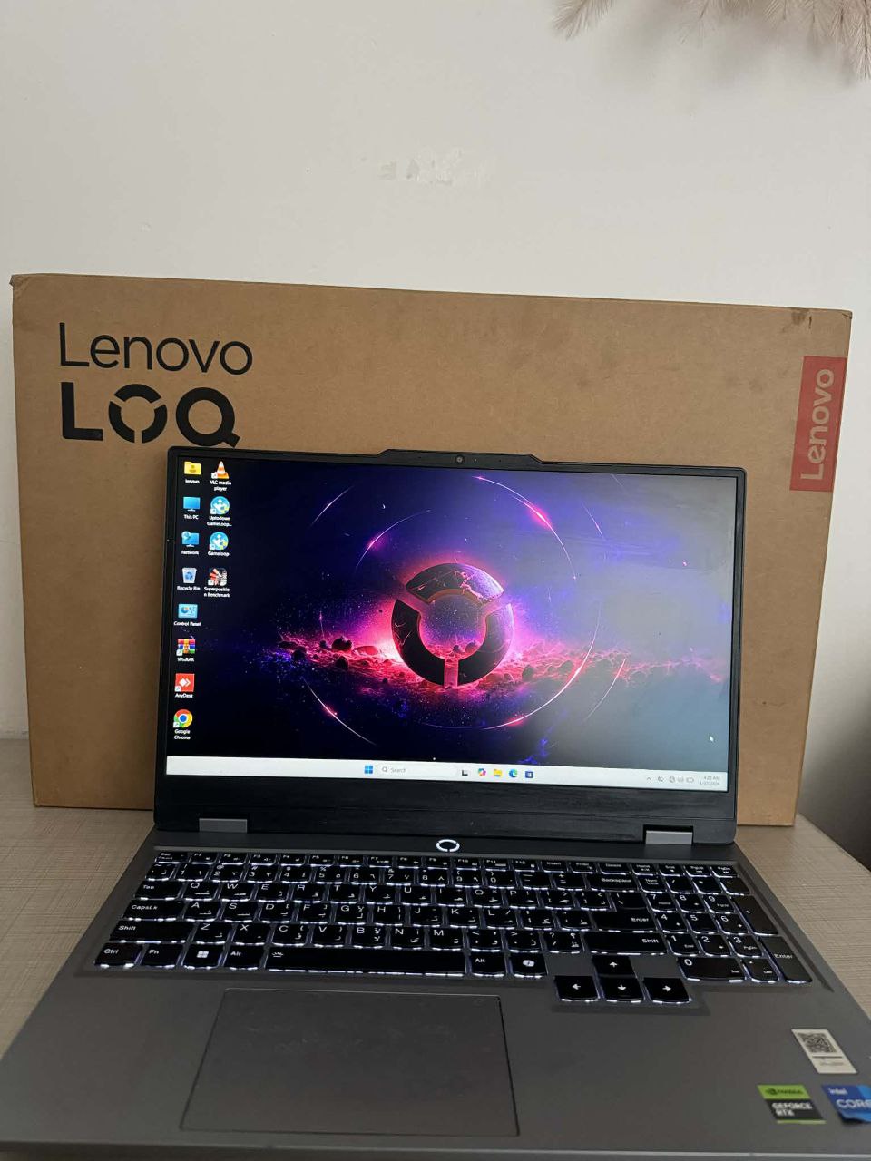 لینۆڤۆ Lenovo Loq 15 · ٥١٢ گێگا · ١٦ گێگا