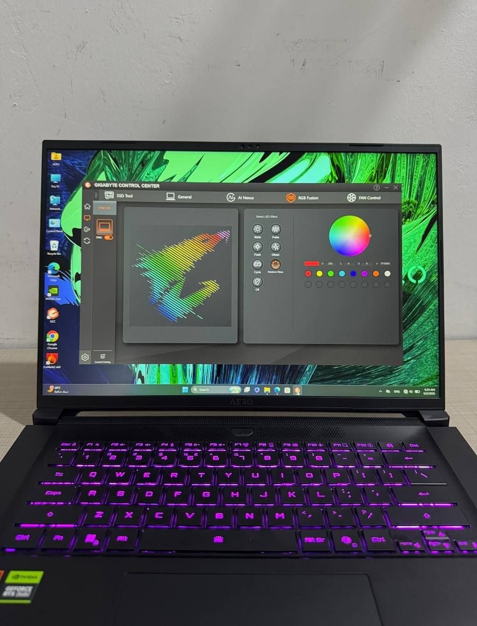 Gigabyte Aero X16 · ١ تێرا · ١٦ گێگا 2